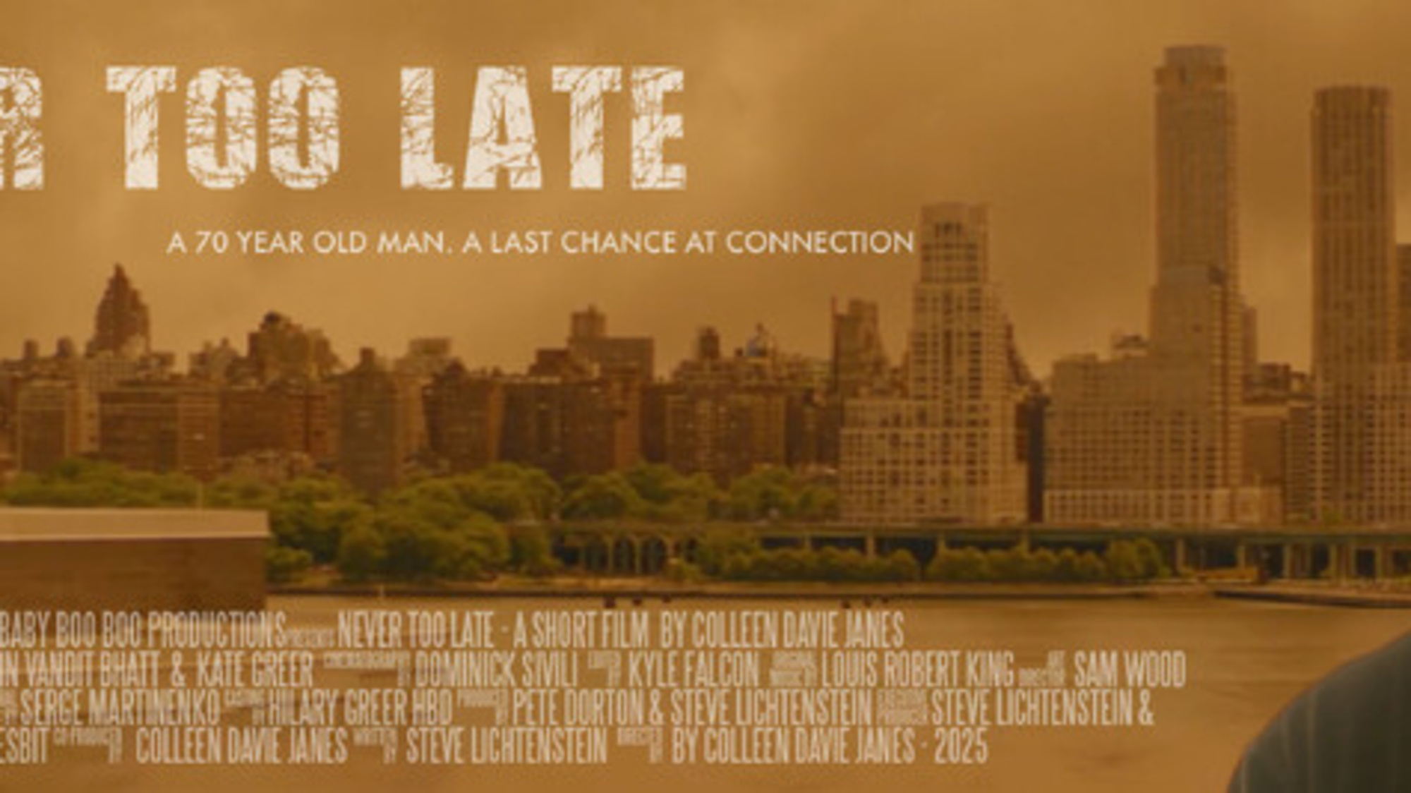 Never Too Late